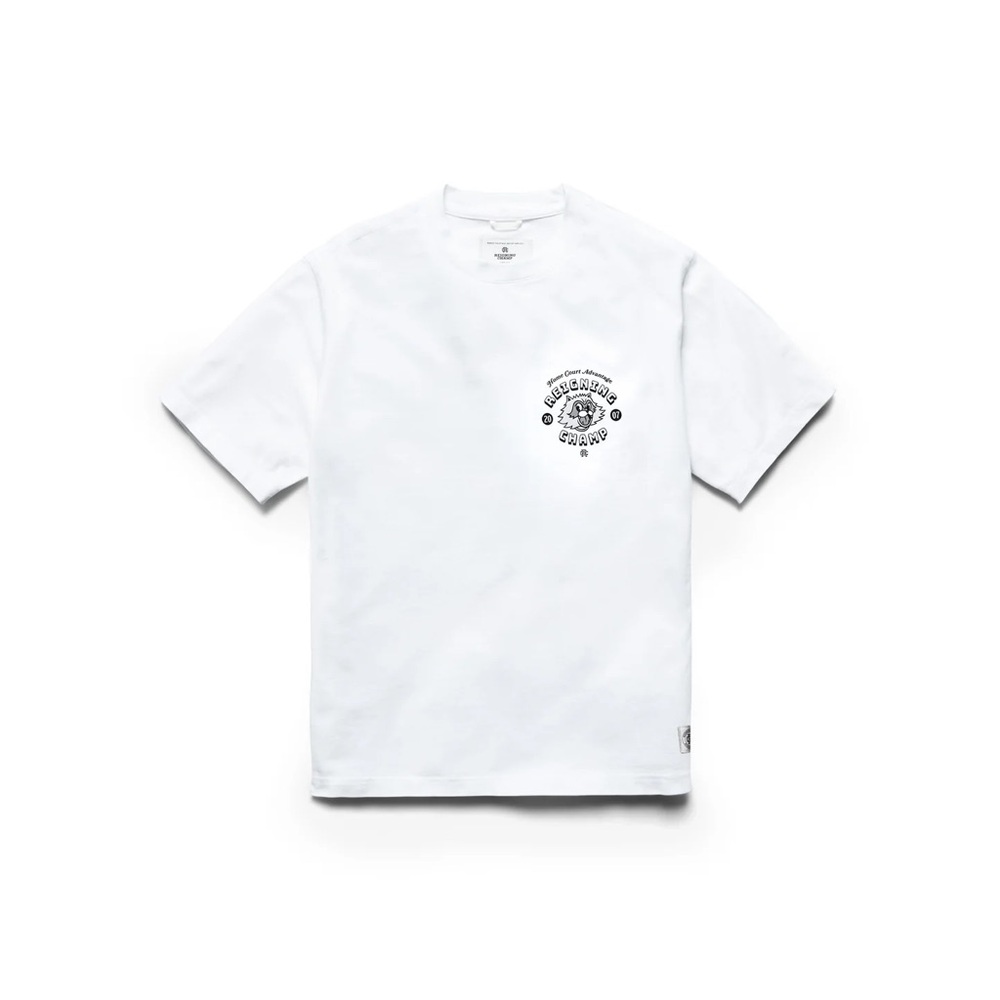 Reigning Champ White Short Sleeve Tee